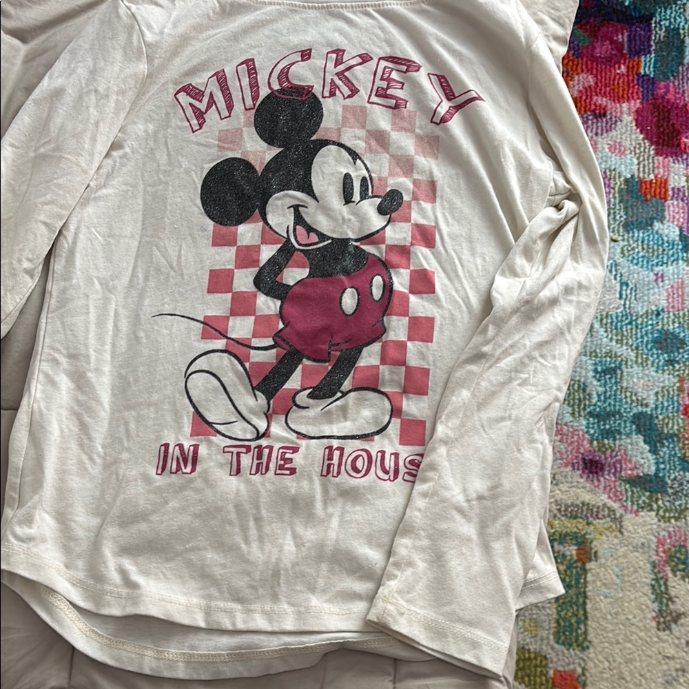 Disney Mickey Mouse Long Sleeve Tee